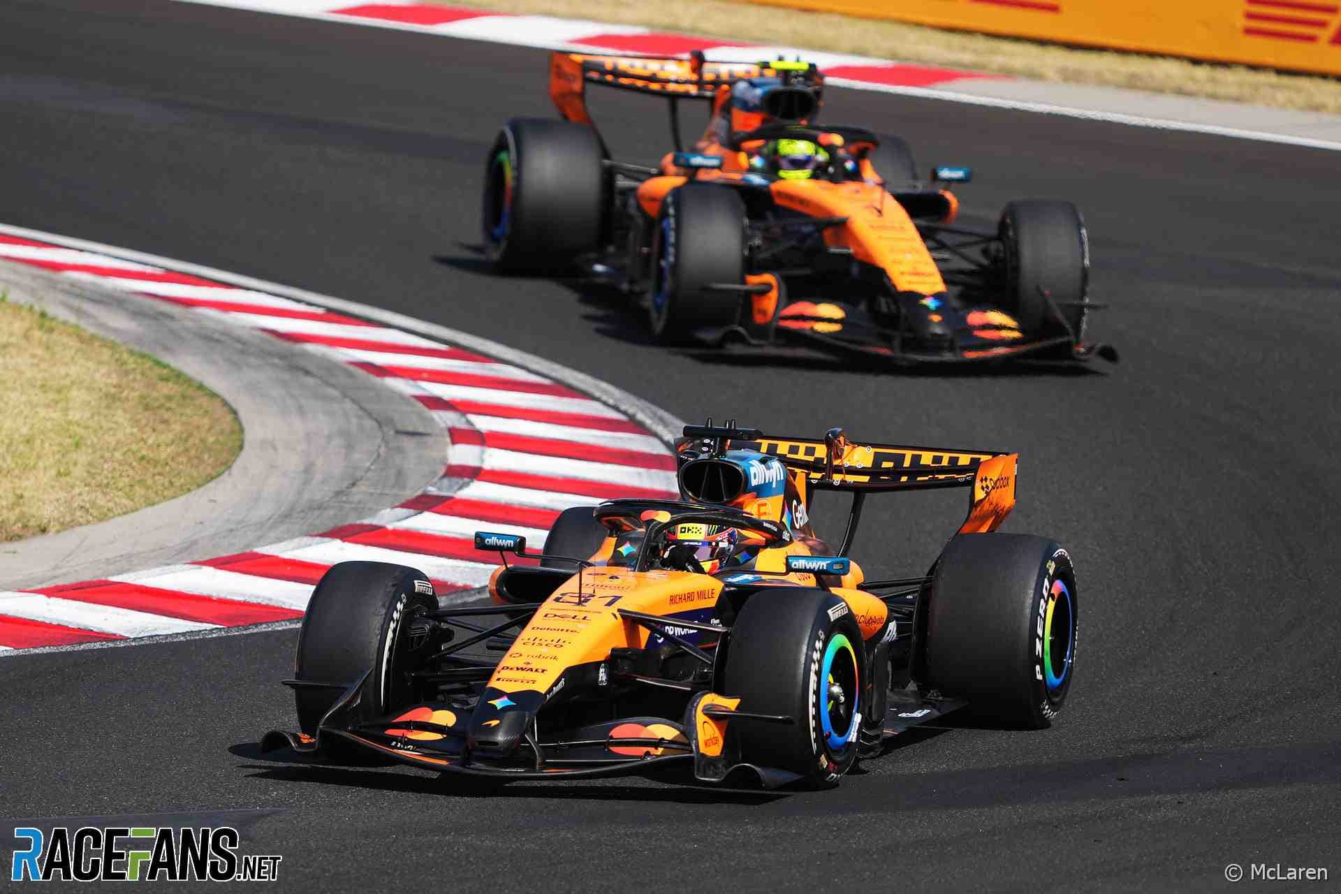 Норрис опережает Пиастри: статистика товарищей по команде McLaren к летнему перерыву 2026 года