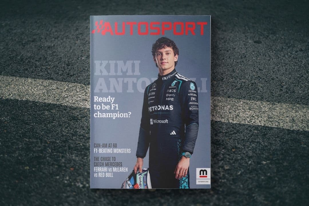 В октябрьском номере Autosport: Кими Антонелли и 60-летие Can-Am