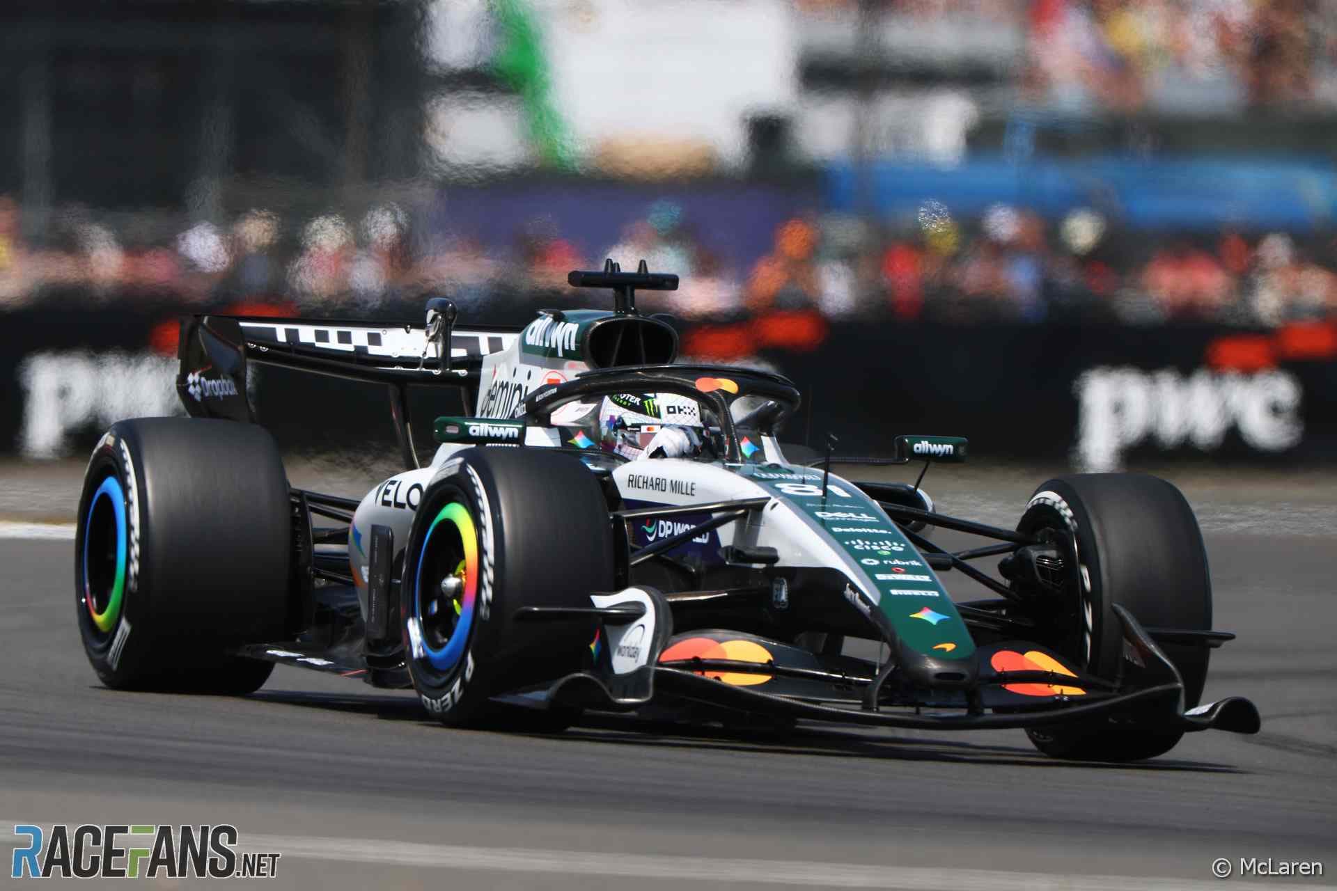 McLaren представит новое заднее антикрыло в Спа, другие новости