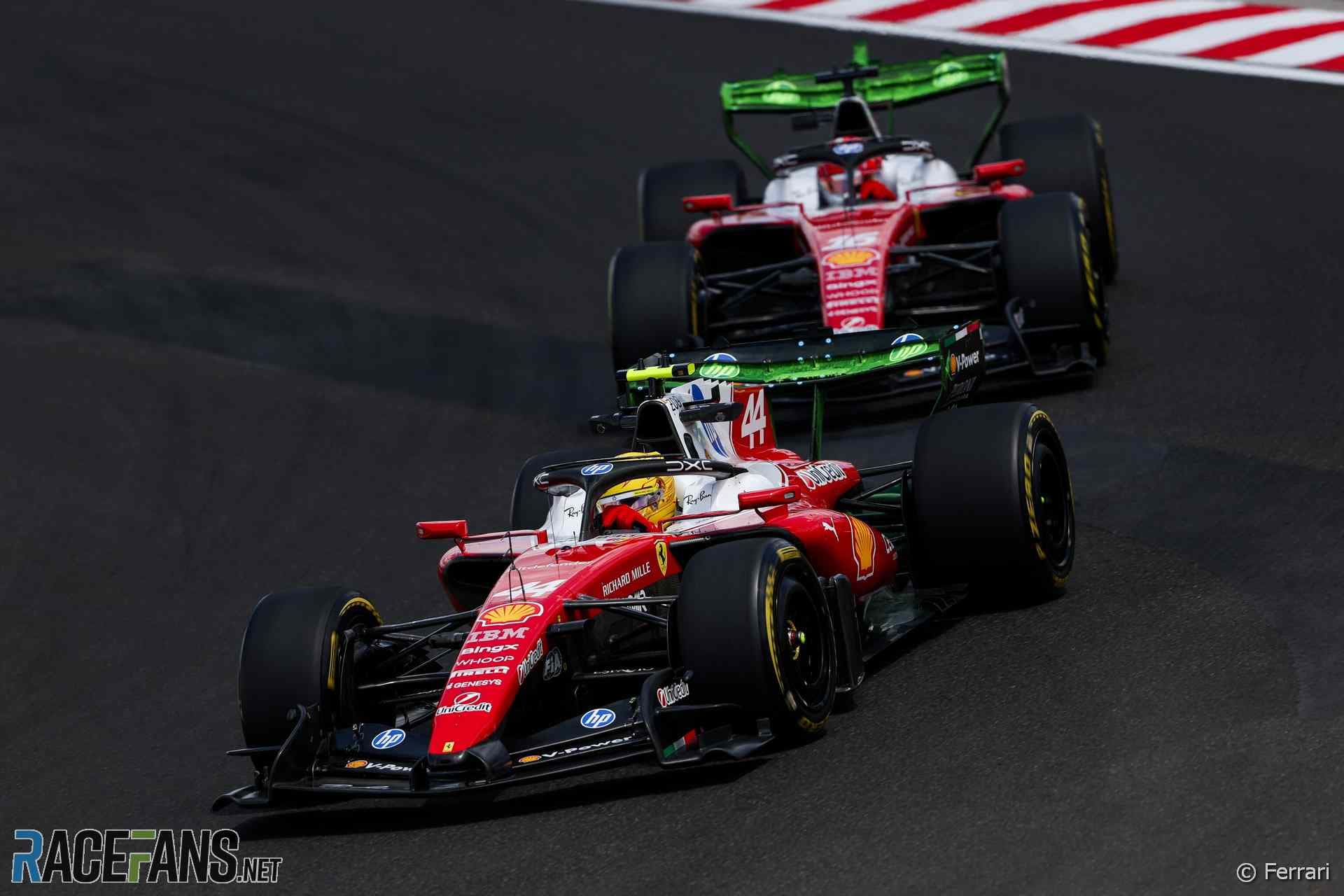 Хэмилтон против Леклера: Сравнительная статистика напарников по Ferrari к летнему перерыву